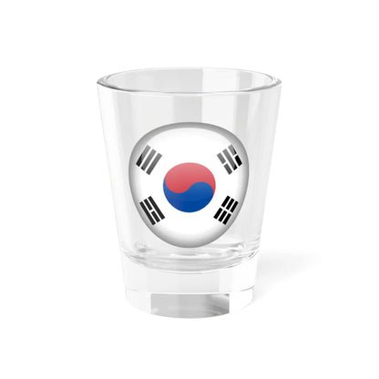 Flag orb South Korea (Korea) Shot Glass 1.5oz 1.5oz - Go Mug Yourself