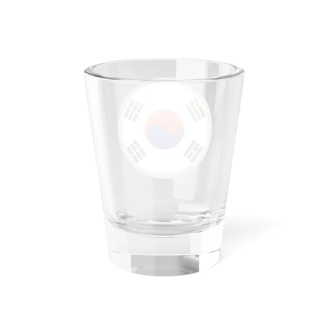 Flag orb South Korea (Korea) Shot Glass 1.5oz - Go Mug Yourself