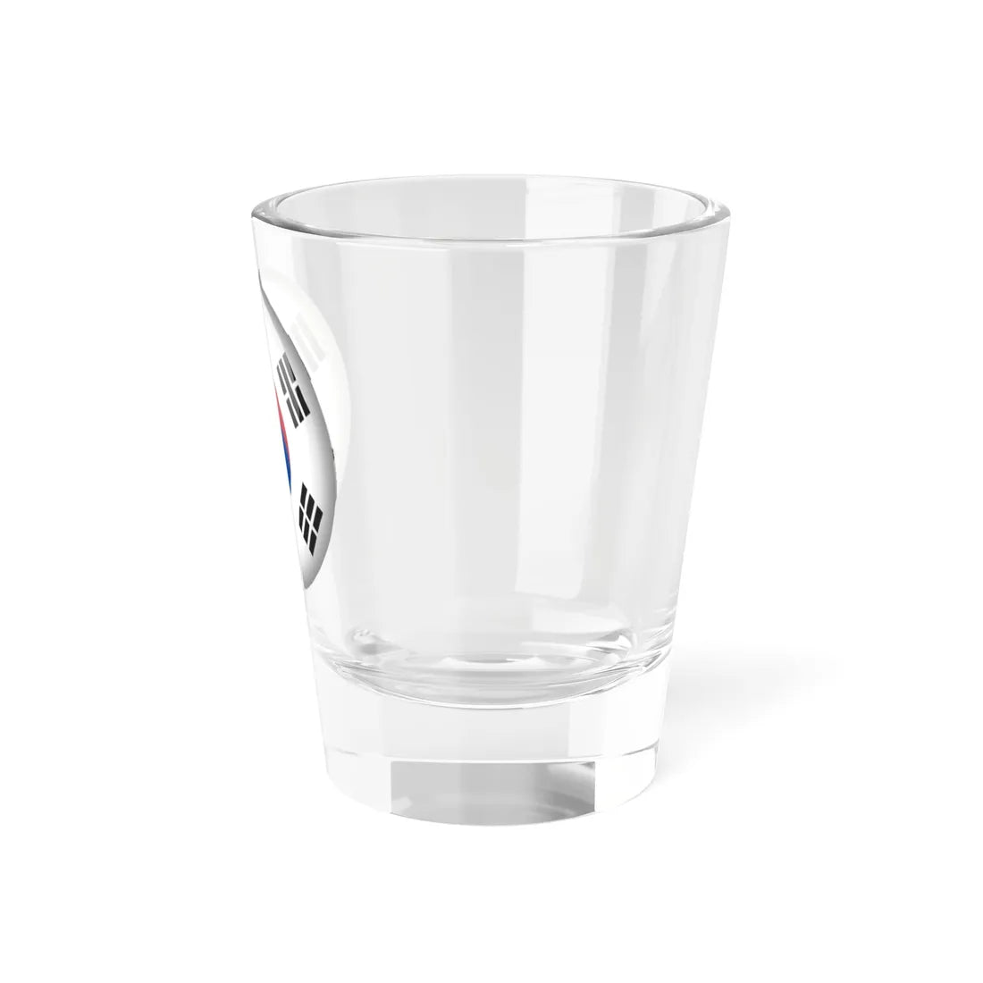 Flag orb South Korea (Korea) Shot Glass 1.5oz - Go Mug Yourself