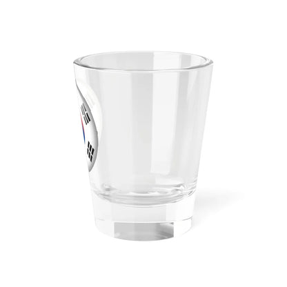 Flag orb South Korea (Korea) Shot Glass 1.5oz - Go Mug Yourself