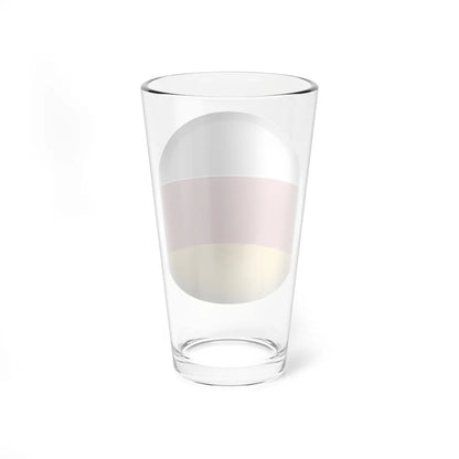 Flag orb South Ossetia Pint Glass 16oz - Go Mug Yourself