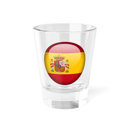 Flag orb Spain (Spain) Shot Glass 1.5oz 1.5oz - Go Mug Yourself