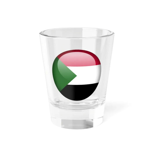 Flag orb Sudan (Sudan) Shot Glass 1.5oz 1.5oz - Go Mug Yourself