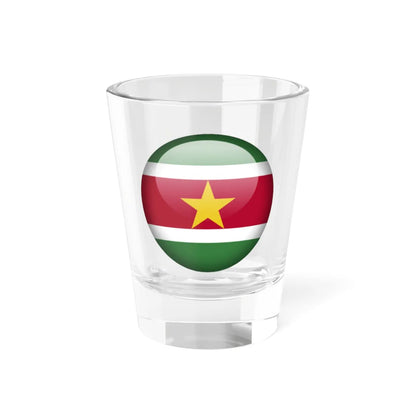 Flag orb Suriname (Suriname) Shot Glass 1.5oz 1.5oz - Go Mug Yourself