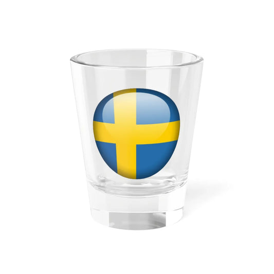 Flag orb Sweden (Sweden) Shot Glass 1.5oz 1.5oz - Go Mug Yourself