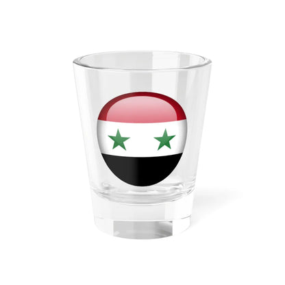 Flag orb Syria (Syria) Shot Glass 1.5oz 1.5oz - Go Mug Yourself