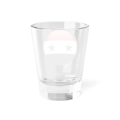 Flag orb Syria (Syria) Shot Glass 1.5oz - Go Mug Yourself