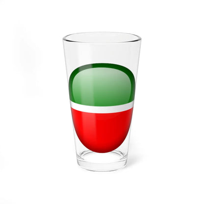 Flag orb Tatarstan (Russia) Pint Glass 16oz 16oz - Go Mug Yourself