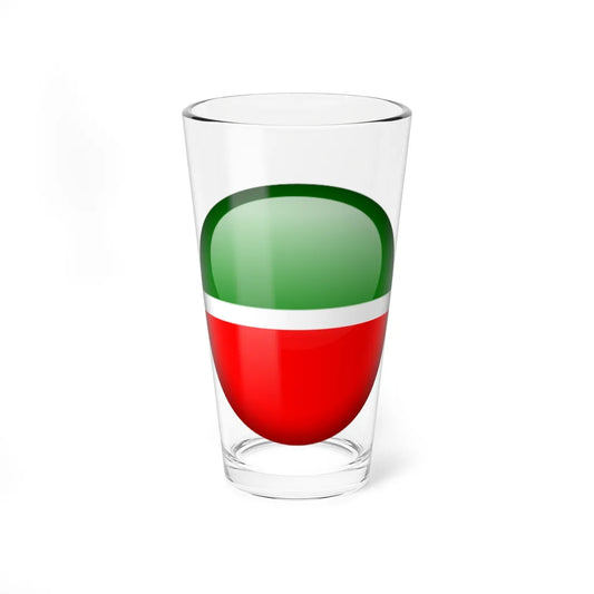 Flag orb Tatarstan (Russia) Pint Glass 16oz 16oz - Go Mug Yourself