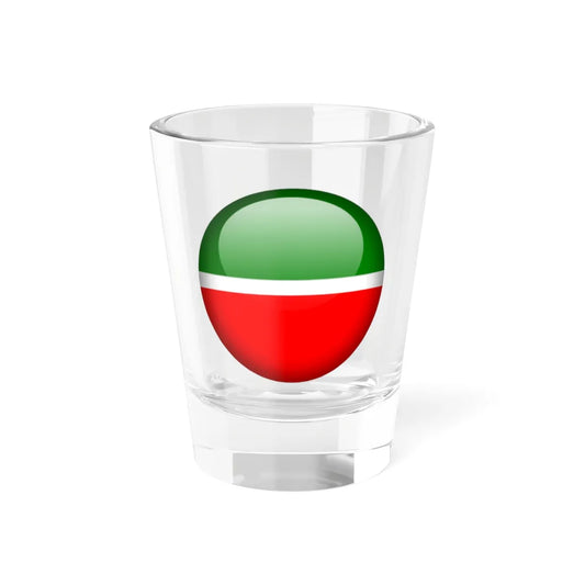 Flag orb Tatarstan (Russia) Shot Glass 1.5oz 1.5oz - Go Mug Yourself