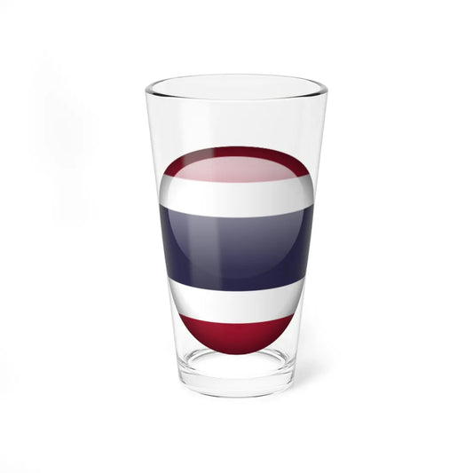 Flag orb Thailand (Thailand) Pint Glass 16oz 16oz - Go Mug Yourself