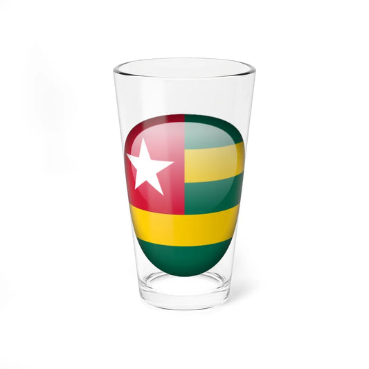 Flag orb Togo (Togo) Pint Glass 16oz 16oz - Go Mug Yourself