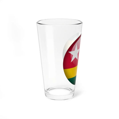 Flag orb Togo (Togo) Pint Glass 16oz - Go Mug Yourself