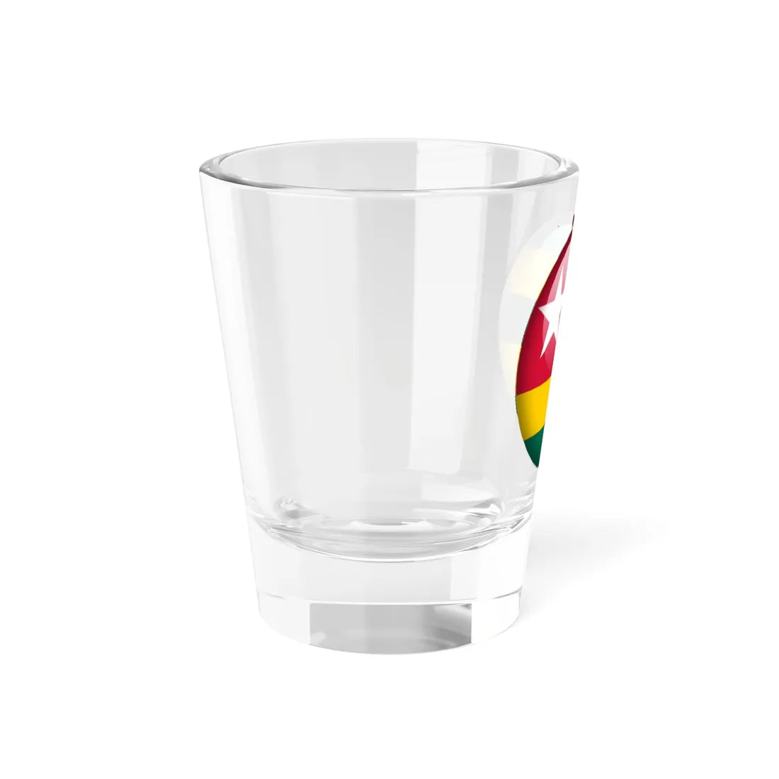 Flag orb Togo (Togo) Shot Glass 1.5oz - Go Mug Yourself