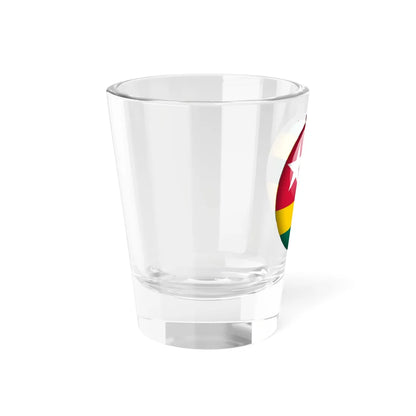 Flag orb Togo (Togo) Shot Glass 1.5oz - Go Mug Yourself