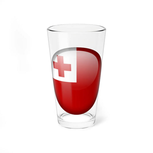 Flag orb Tonga (Tonga) Pint Glass 16oz 16oz - Go Mug Yourself
