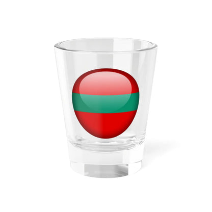 Flag orb Transnistria Shot Glass 1.5oz 1.5oz - Go Mug Yourself