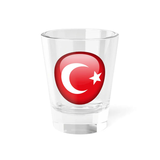 Flag orb Turkey (Turkey) Shot Glass 1.5oz 1.5oz - Go Mug Yourself
