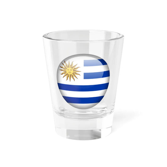 Flag orb Uruguay (Uruguay) Shot Glass 1.5oz 1.5oz - Go Mug Yourself