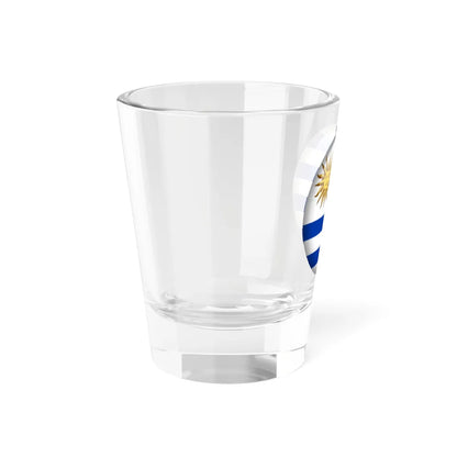 Flag orb Uruguay (Uruguay) Shot Glass 1.5oz - Go Mug Yourself