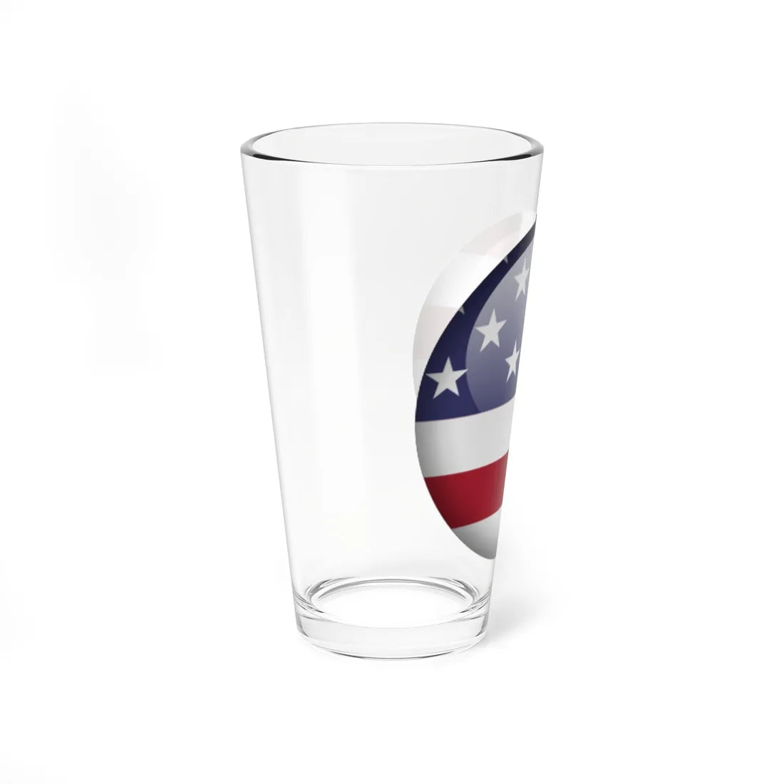 Flag orb USA (United States) Pint Glass 16oz - Go Mug Yourself