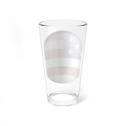 Flag orb USA (United States) Pint Glass 16oz - Go Mug Yourself