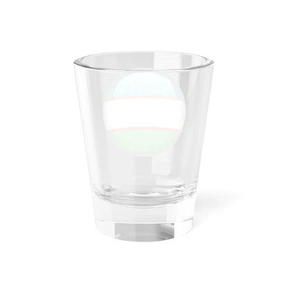 Flag orb Uzbekistan (Uzbekistan) Shot Glass 1.5oz - Go Mug Yourself