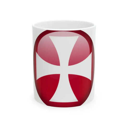 Flag orb Wallis and Futuna (France) White Coffee Mug 11oz - Go Mug Yourself