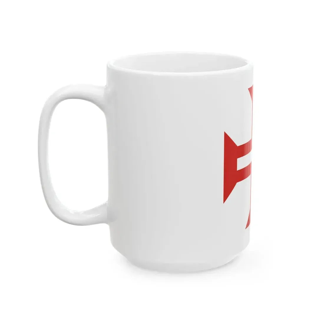 Flag Order of Christ (Portugal) White Coffee Mug - Go Mug Yourself