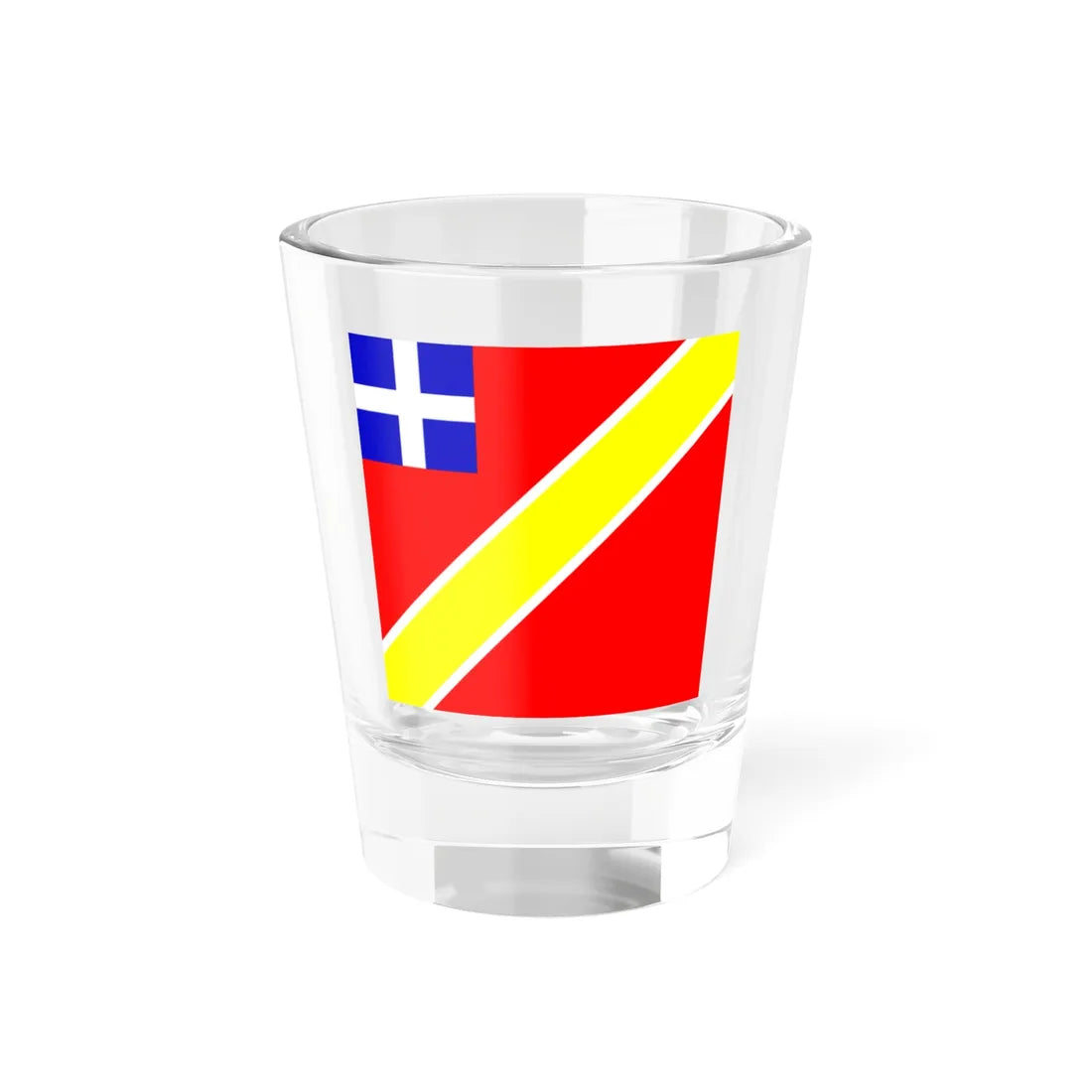 Flag over the Bastille (Belgium) Shot Glass 1.5oz 1.5oz - Go Mug Yourself