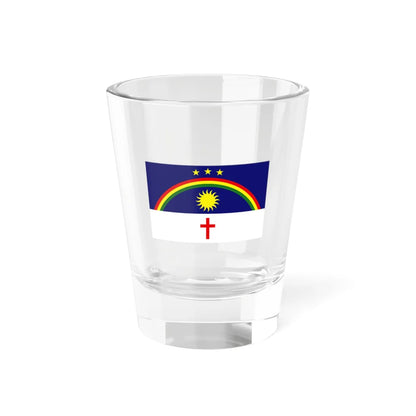 Flag Pernambucan Revolt of 1817 (Brazil) Shot Glass 1.5oz 1.5oz - Go Mug Yourself