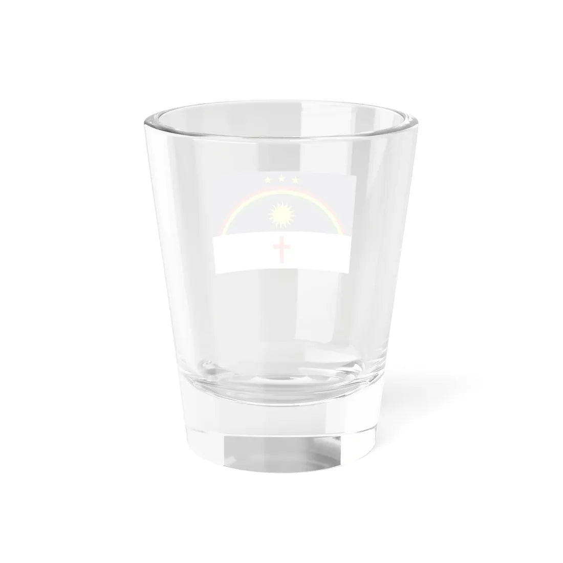 Flag Pernambucan Revolt of 1817 (Brazil) Shot Glass 1.5oz - Go Mug Yourself