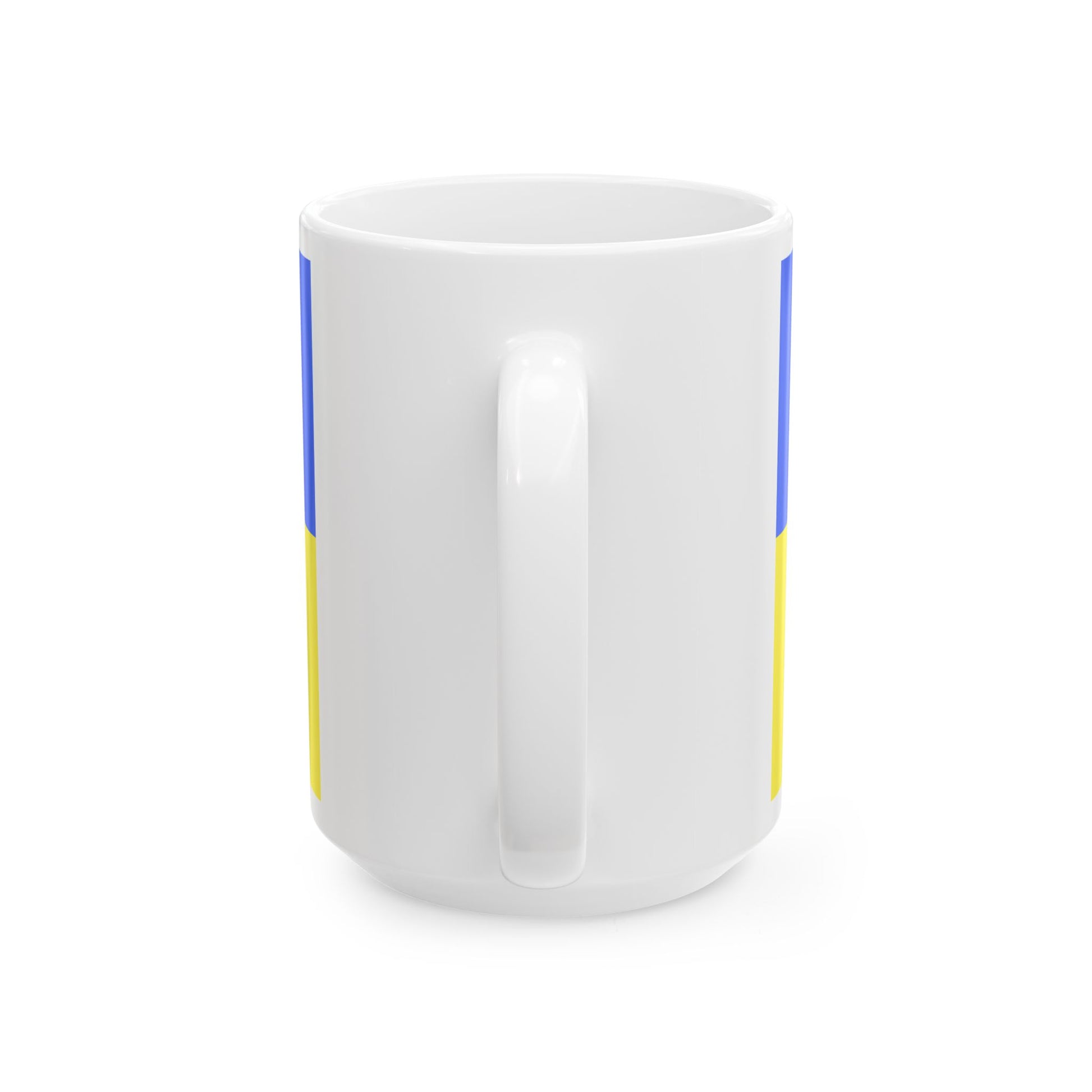 FLAG-Pest-megye (Hungary) White Coffee Mug-Go Mug Yourself