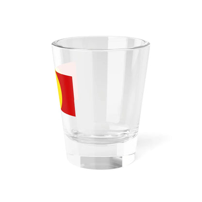 Flag proposal of Macedonia - 3 (North Macedonia) Shot Glass 1.5oz - Go Mug Yourself
