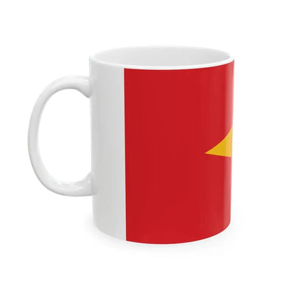 Flag proposal of Macedonia - 5 (North Macedonia) White Coffee Mug - Go Mug Yourself