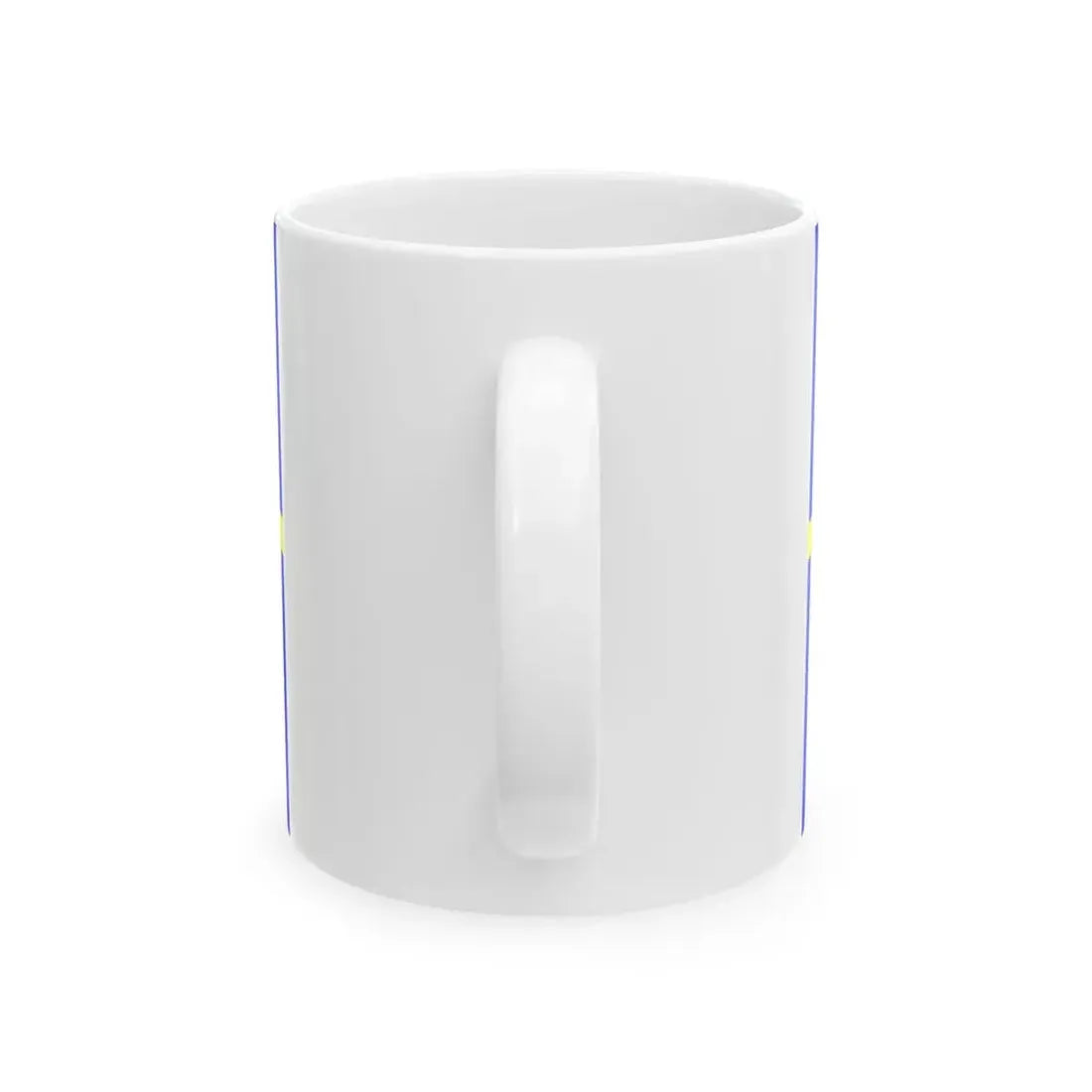 Flag Razmetelevo Leningrad oblast (Russia) White Coffee Mug - Go Mug Yourself
