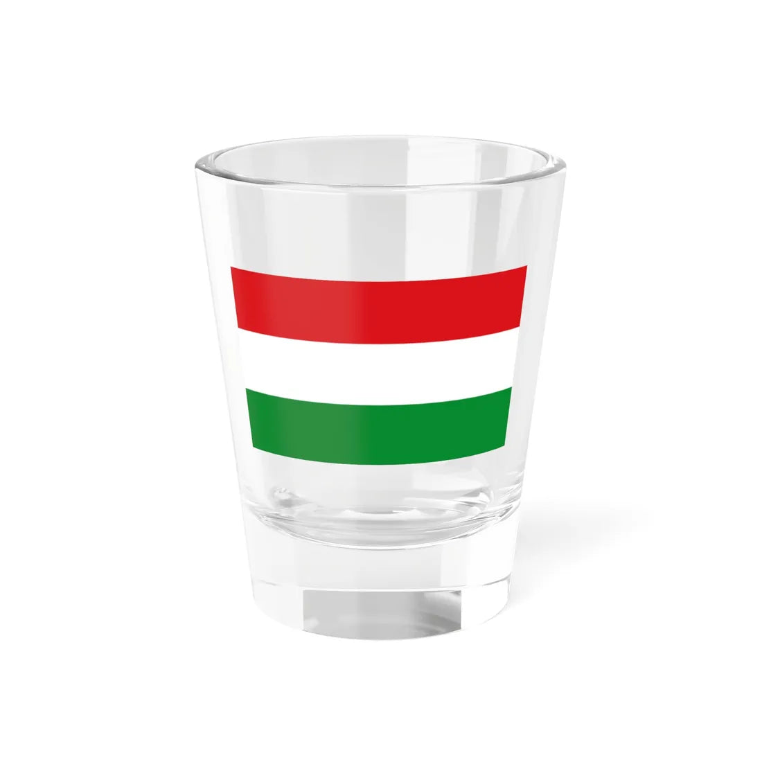 Flag red white green 5x3 (Germany) Shot Glass 1.5oz 1.5oz - Go Mug Yourself