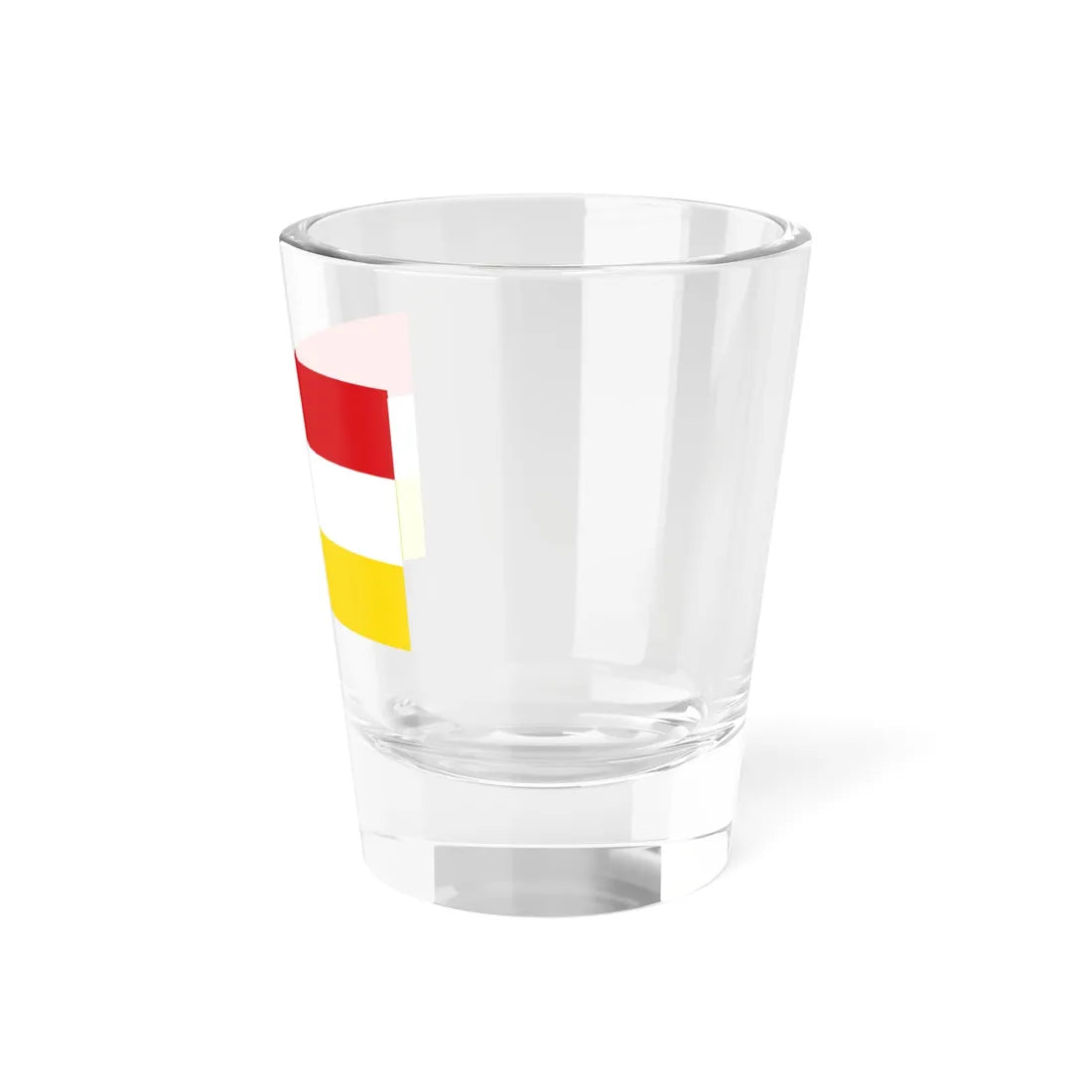 Flag red white yellow 5x3 (Austria) Shot Glass 1.5oz - Go Mug Yourself