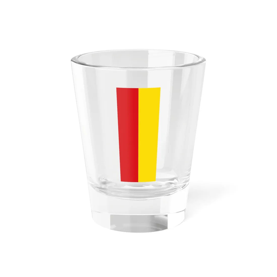 Flag red yellow 2x5 (Germany) Shot Glass 1.5oz 1.5oz - Go Mug Yourself