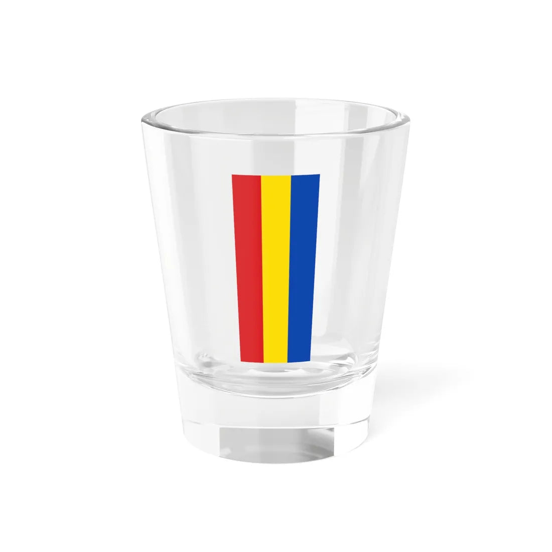 Flag red yellow blue 2x5 (Germany) Shot Glass 1.5oz 1.5oz - Go Mug Yourself