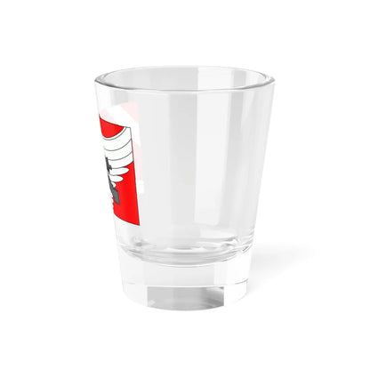 Flag Romanovka Leningrad oblast (Russia) Shot Glass 1.5oz - Go Mug Yourself
