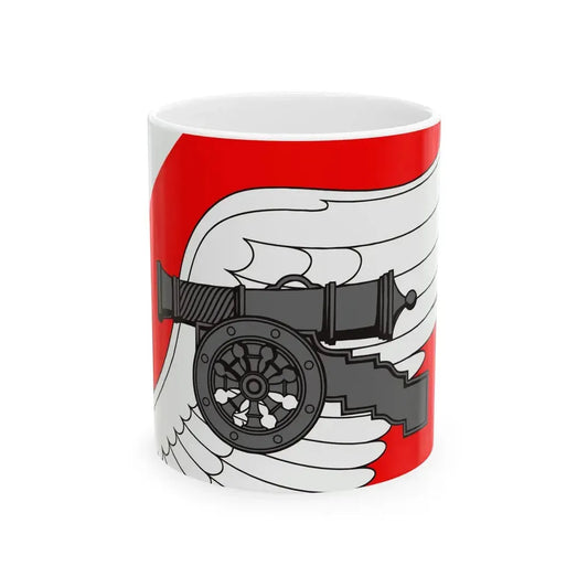 Flag Romanovka Leningrad oblast (Russia) White Coffee Mug 11oz - Go Mug Yourself