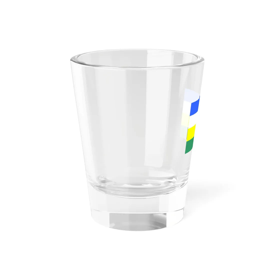 Flag rondonia vilhena (Brazil) Shot Glass 1.5oz - Go Mug Yourself
