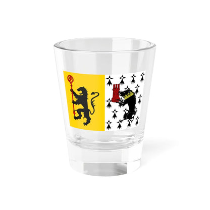 Flag-Saint-Pol-de-Leon (France) Shot Glass 1.5oz 1.5oz - Go Mug Yourself