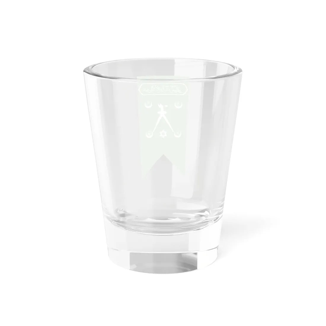 Flag Sanjak of Hayreddin Barbarossa (Oman) Shot Glass 1.5oz - Go Mug Yourself