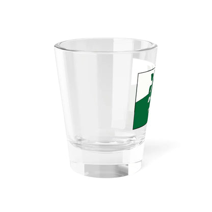 Flag Shcheglovo Leningrad oblast (Russia) Shot Glass 1.5oz - Go Mug Yourself