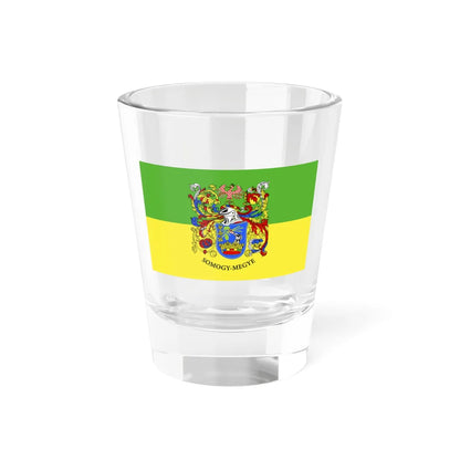 FLAG-Somogy-megye (Hungary) Shot Glass 1.5oz 1.5oz - Go Mug Yourself