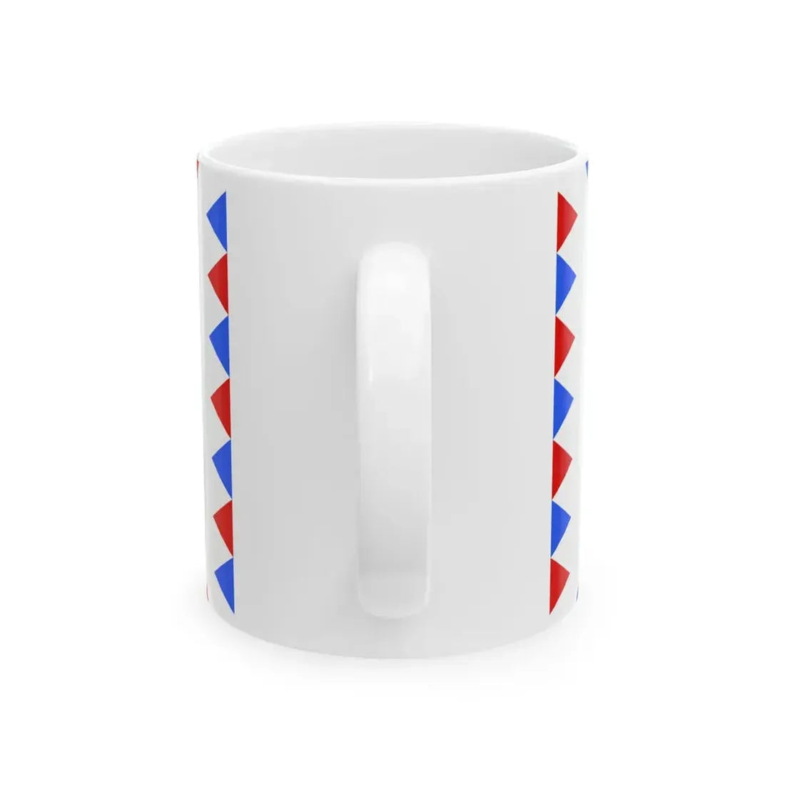 Flag-Szabolcs-Szatmar-Bereg-megye (Hungary) White Coffee Mug - Go Mug Yourself