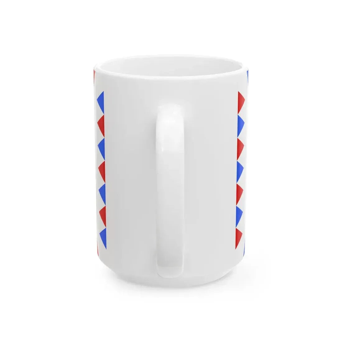 Flag-Szabolcs-Szatmar-Bereg-megye (Hungary) White Coffee Mug - Go Mug Yourself