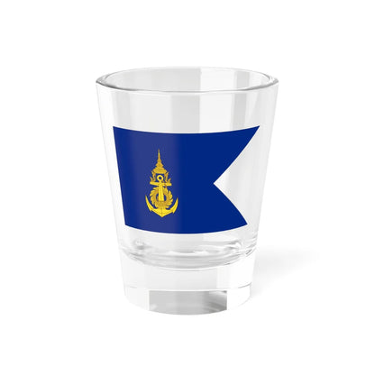 Flag Thai Navy Fleet Commander (Thailand) Shot Glass 1.5oz 1.5oz - Go Mug Yourself